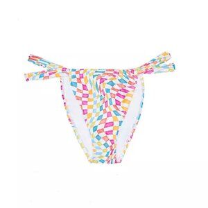 Juniors' Ninety-Nine° Tab Side Swim Bottoms, Size: M